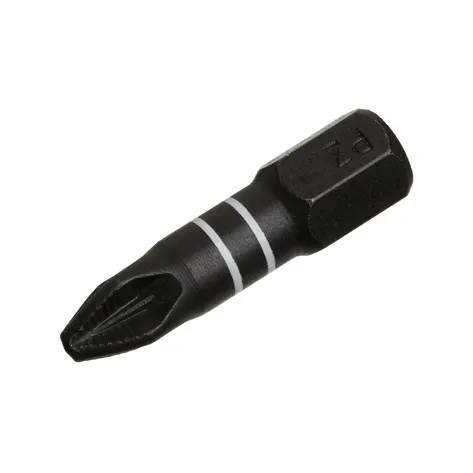 Бита крестовая PZ 2х25 для больших нагрузок  Cobalt Mn (черная)