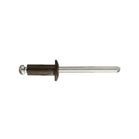 Заклепка вытяжная 4,8х10 RAL8017 (шоколадно-корич.), AL/ST