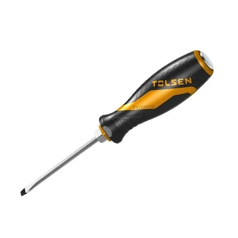 Отвертка усиленная плоская Tolsen 5.5х75 мм